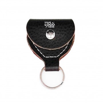 Triangle Genuine Leather Case for Guitar Pick